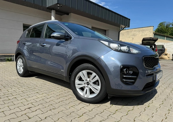 Kia Sportage cena 65777 przebieg: 158000, rok produkcji 2016 z Nysa małe 667